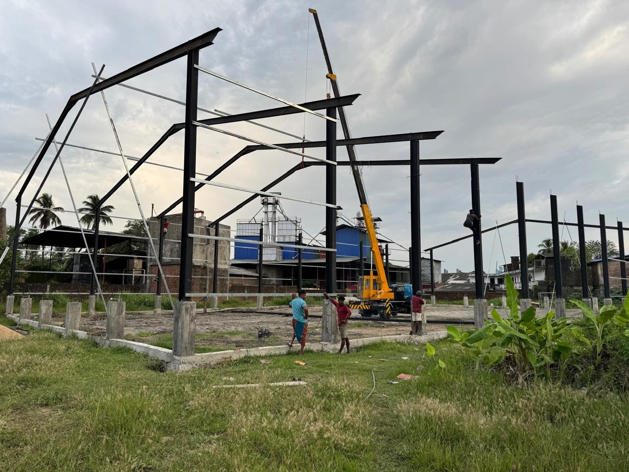 BLACKBRIdge steel construction project
