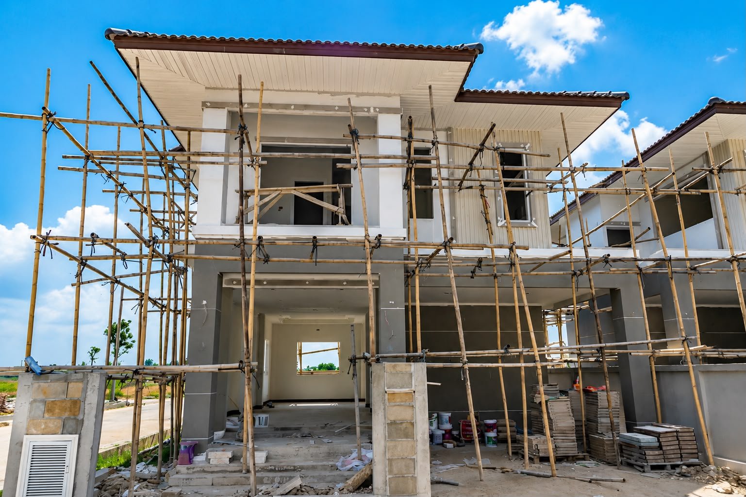 BLACKBRIdge steel construction project