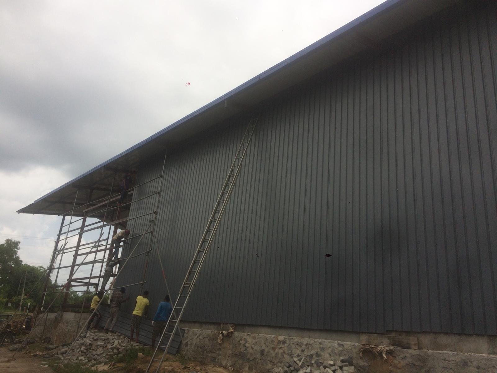BLACKBRIdge steel construction project