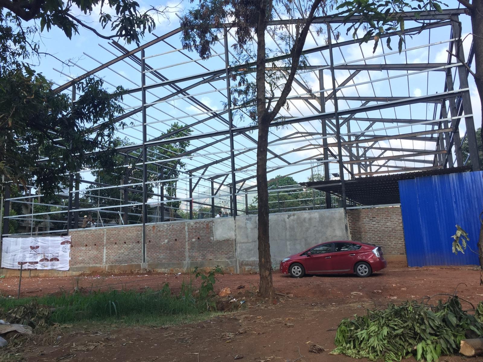 BLACKBRIdge steel construction project