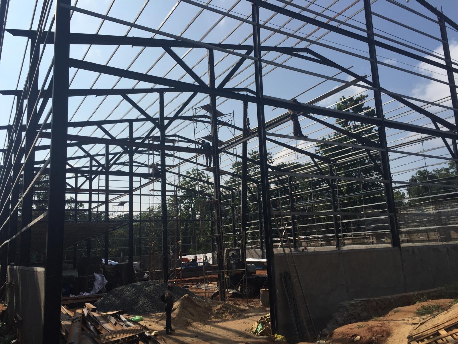 BLACKBRIdge steel construction project