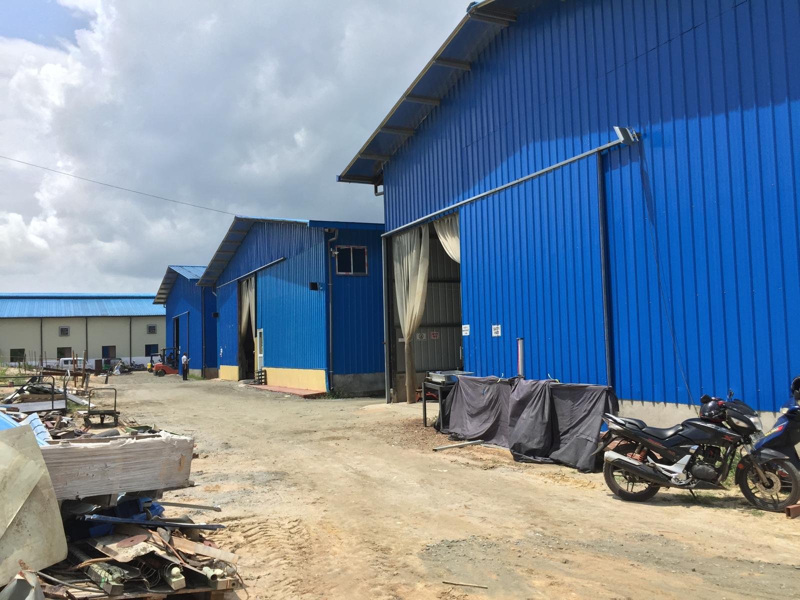 BLACKBRIdge steel construction project